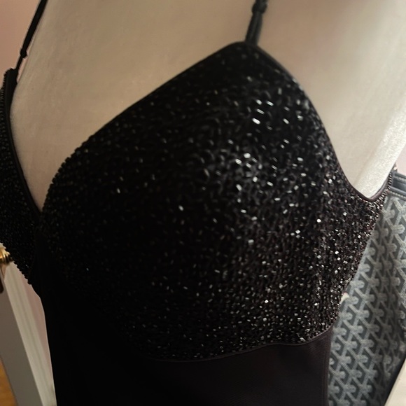 GORGEOUS LBD Beaded Bra Strappy from Barney’s - Picture 3 of 14